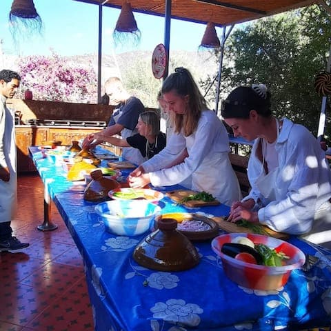 Learn Berber cooking in a garden image 2